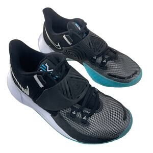 Nike Kids Black and Blue Athletic Shoes